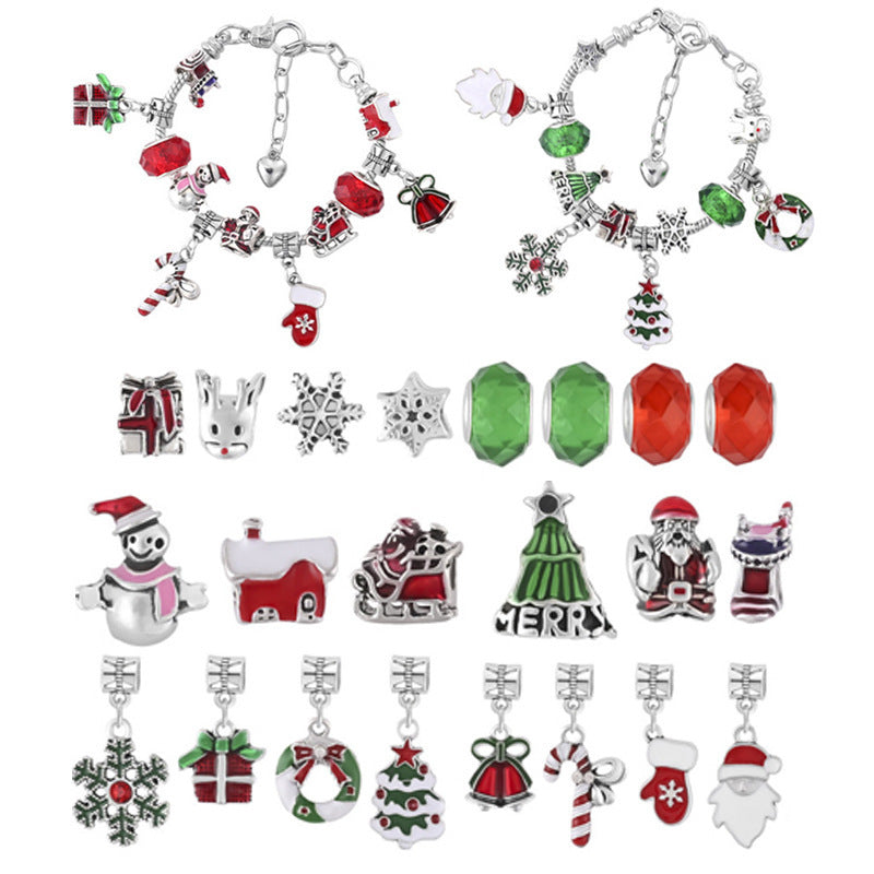 Christmas Countdown Calendar Bracelet Blind Box