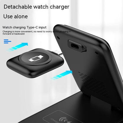 3-in-1 Wireless Removable Foldable Charger