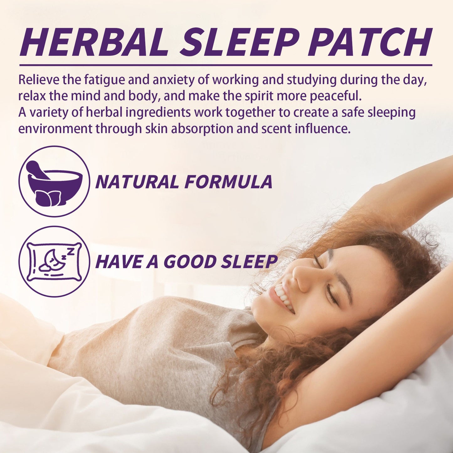 Natural Herbal Sleep Patches