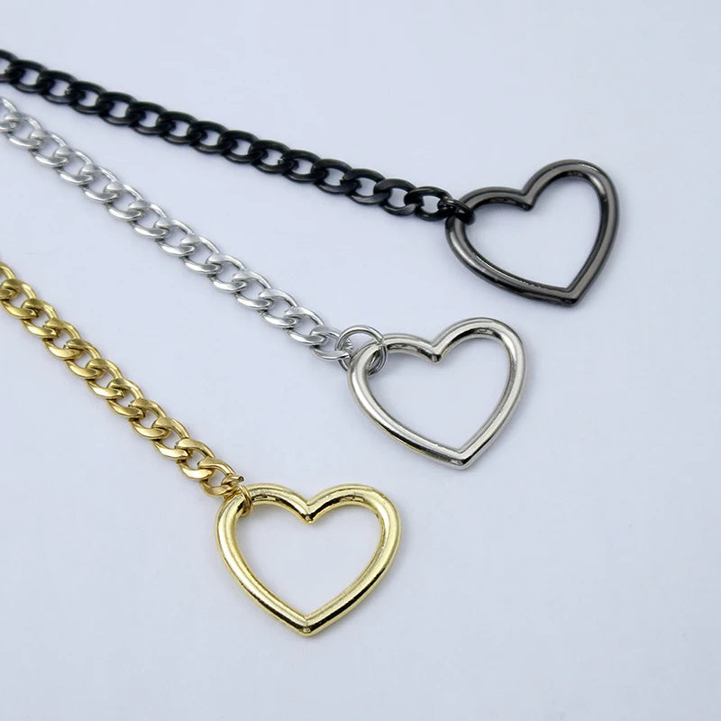 Heart-O-Ring Cuban Necklace