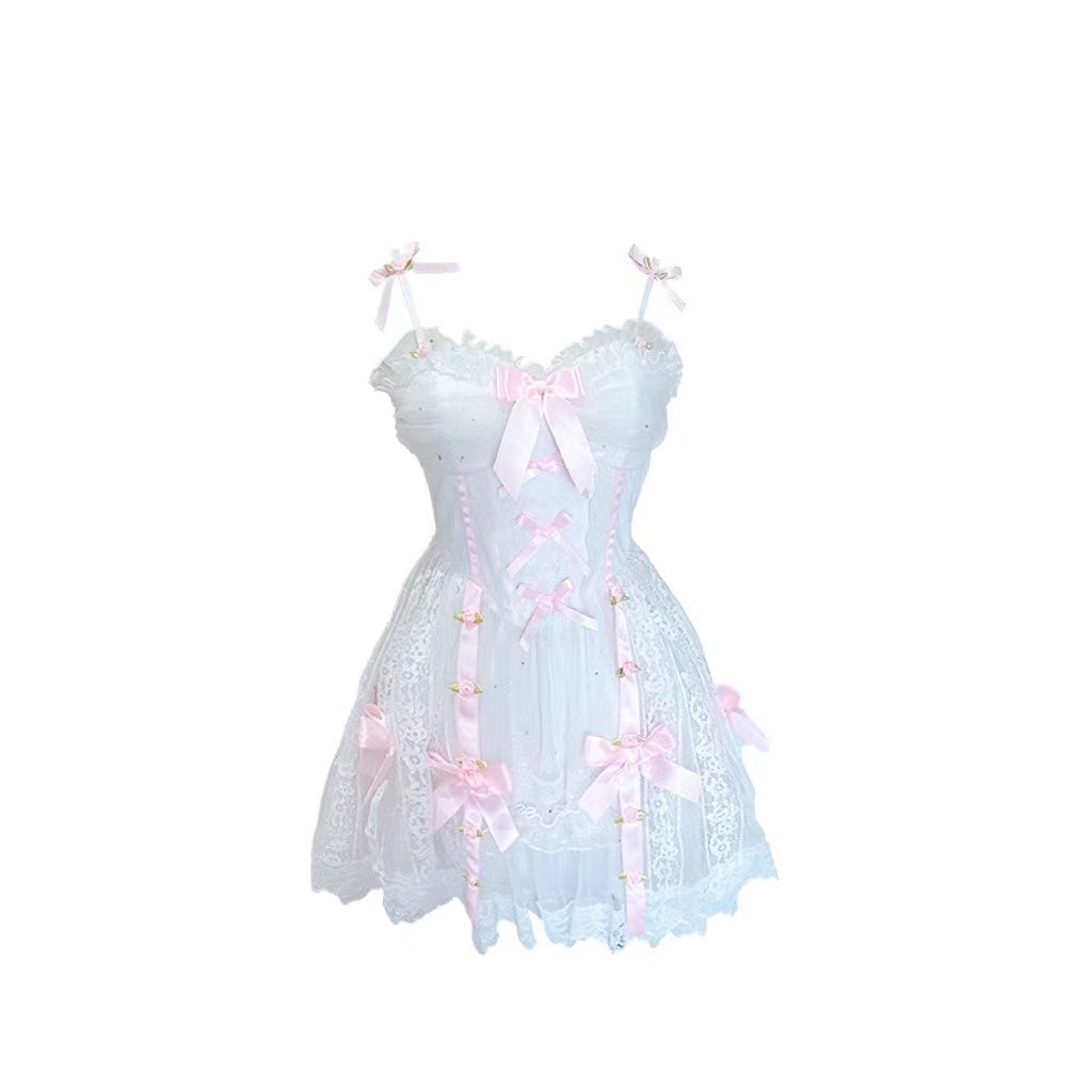 New Cute Sweet Beauty Lace Dress