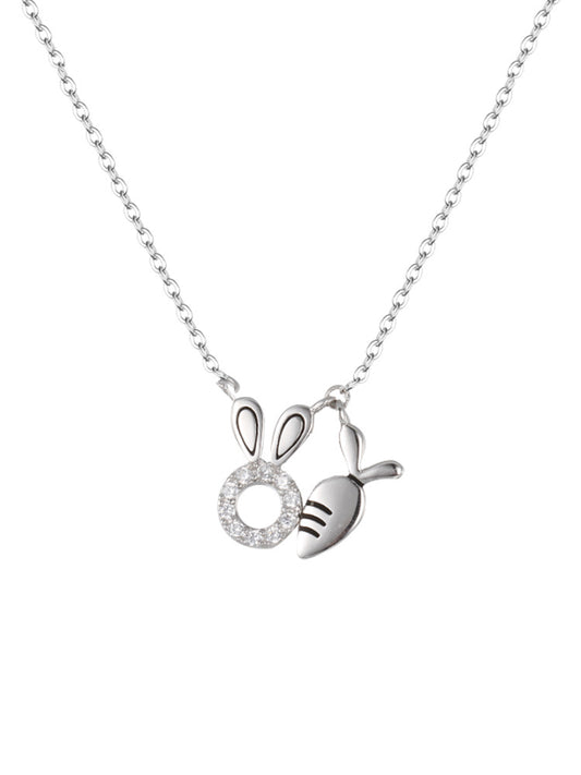 18K Gold Plated Rabbit Necklace