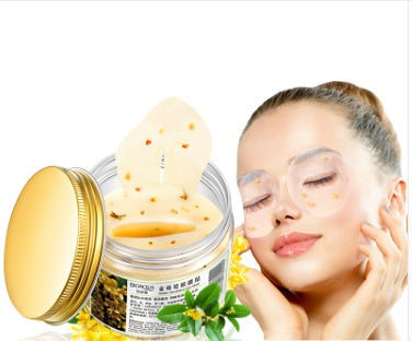 Gold Osmanthus Eye Mask Collagen Gel For Eye Care  - 80 Pcs