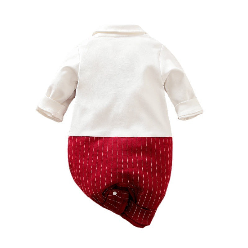 Cute And Classy Baby Boy Rompers - Red