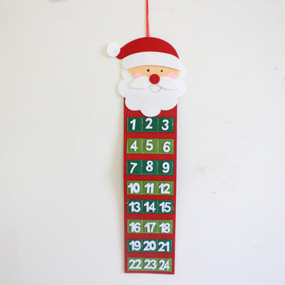 Christmas Pendant Tree Calendar