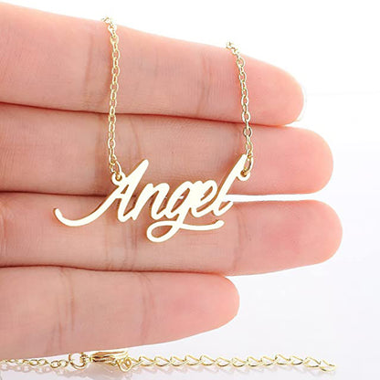 Angel Gold Plated Necklace Bracelet