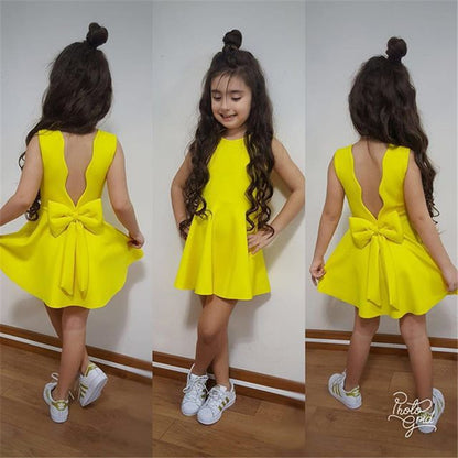 Kids Clothes Sleeveless Dress