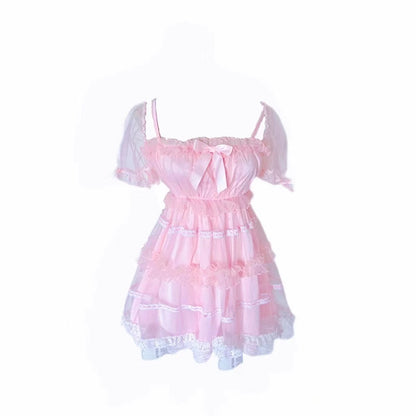 New Cute Sweet Beauty Lace Dress