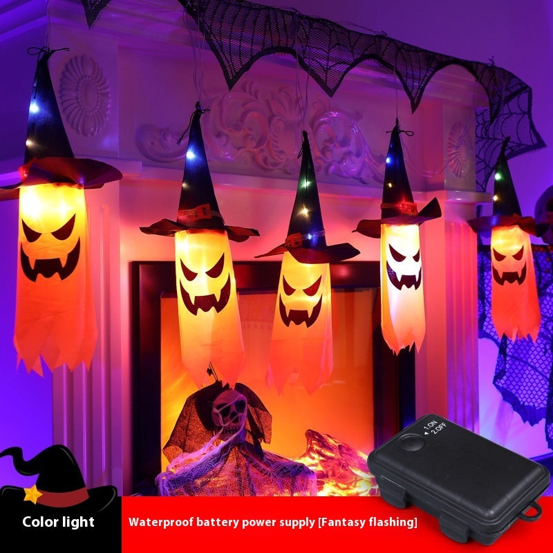 Halloween Glowing Scream Ghost Decoration Props