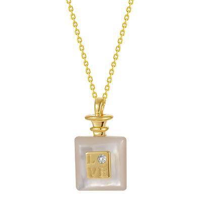 Design Perfume Pendant Necklace