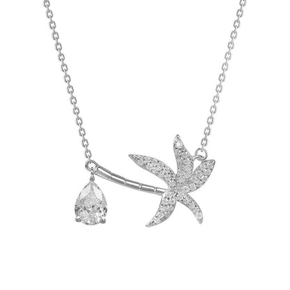 2024 New Fashion All-match Maple Leaf Necklace