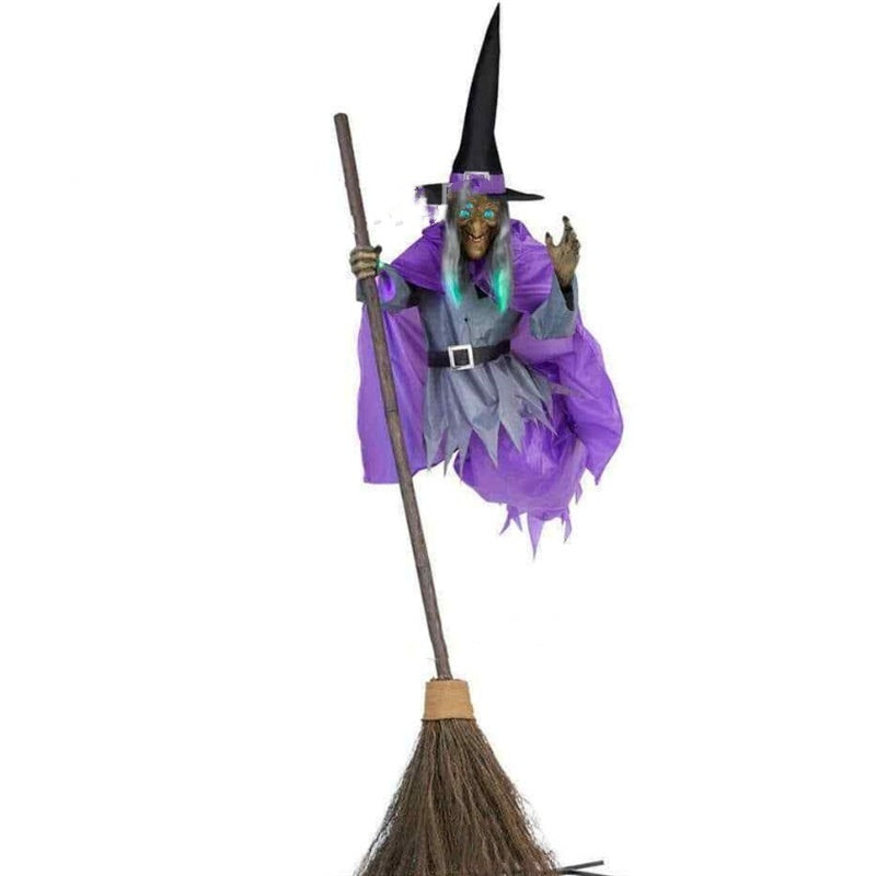 Halloween Flying Witch Decoration