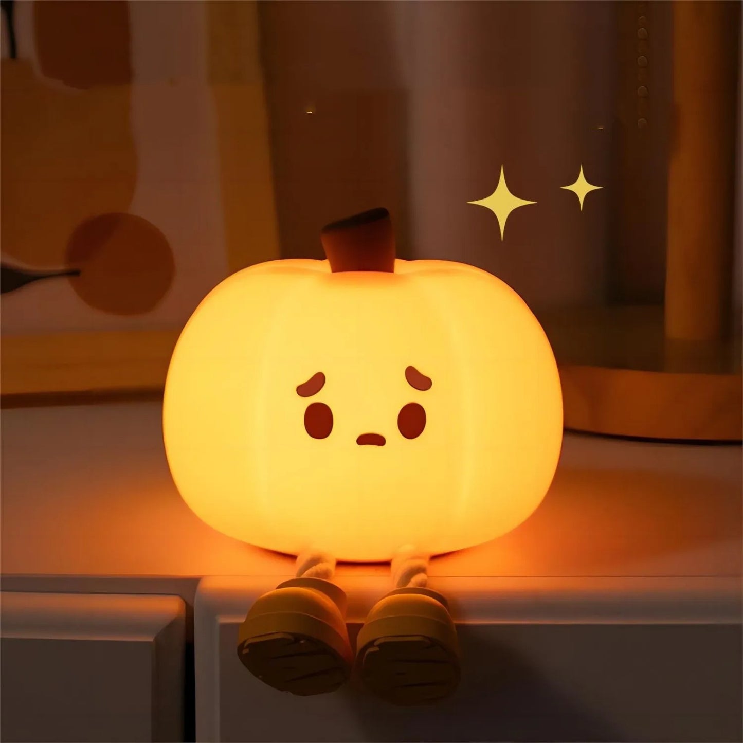 Cute Pumpkin Night Light Lamp