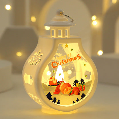 Christmas Candle Lamp Ornaments