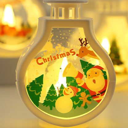 Christmas Candle Lamp Ornaments