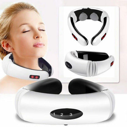 Electric neck massager - Battery Option and Charging Option