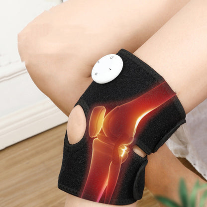 Warm Massaging Brace For Knee Pain