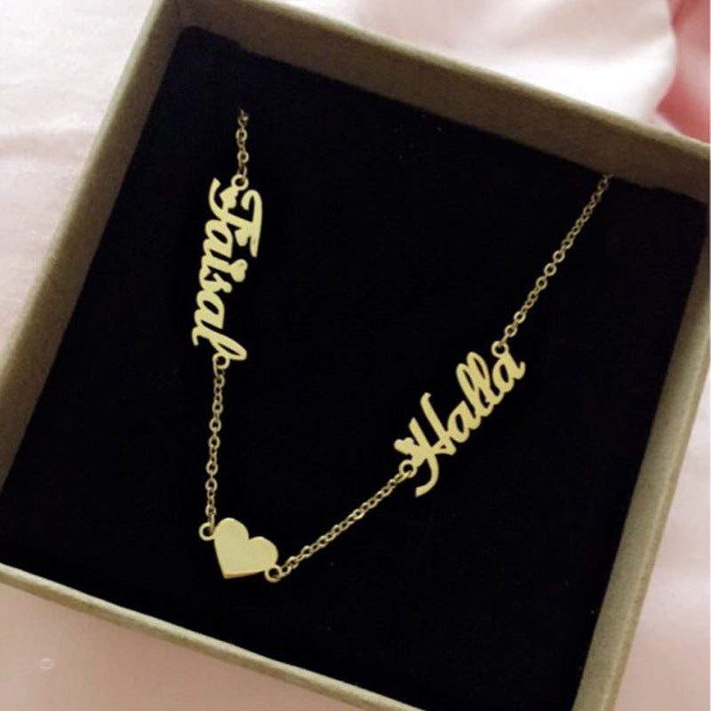 Customizable Love Necklace