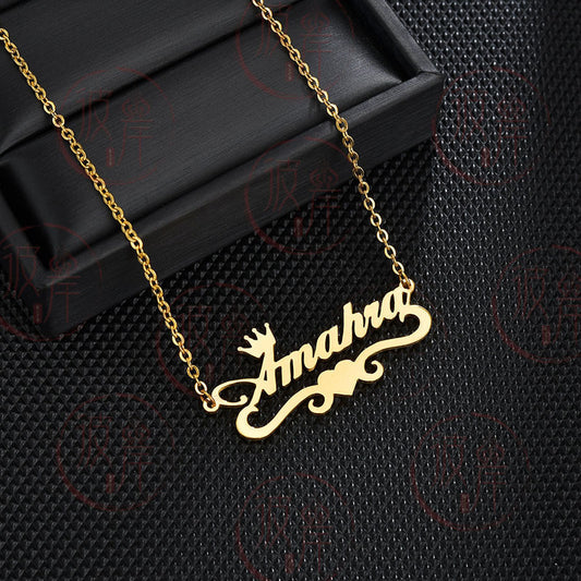 New Product Creative Love English Letter Clavicle Chain