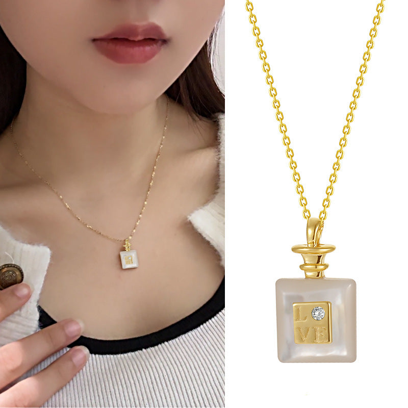 Design Perfume Pendant Necklace