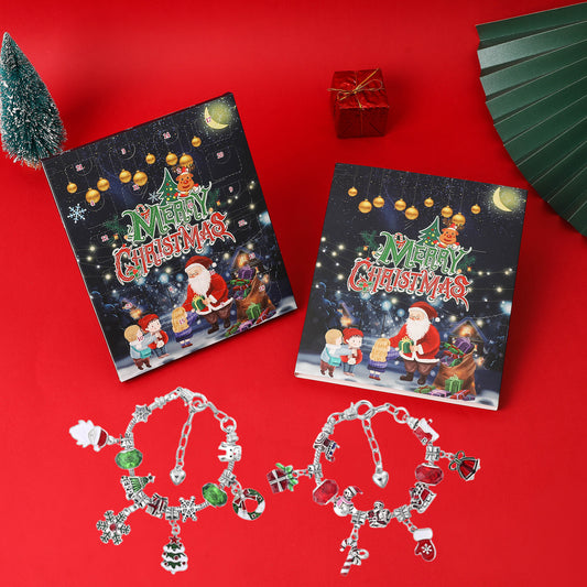 Christmas Countdown Calendar Bracelet Blind Box