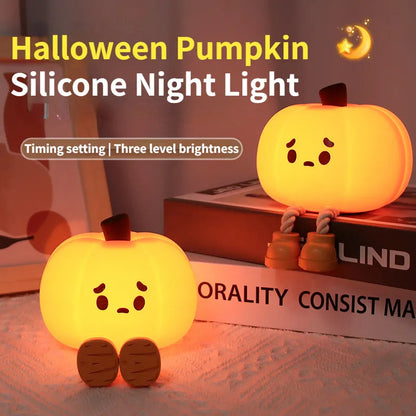 Cute Pumpkin Night Light Lamp