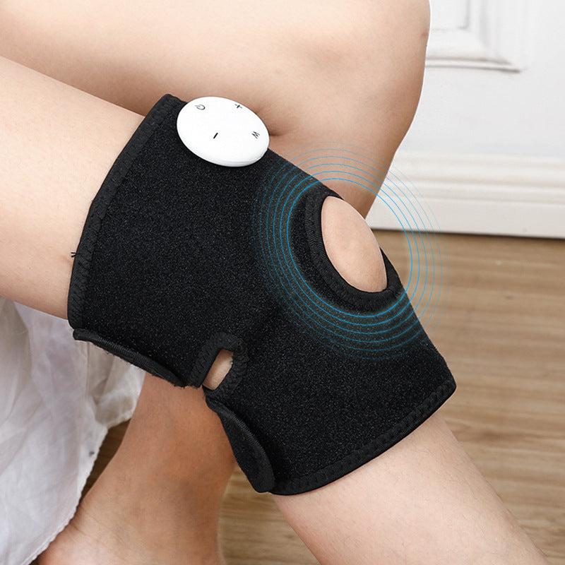 Warm Massaging Brace For Knee Pain