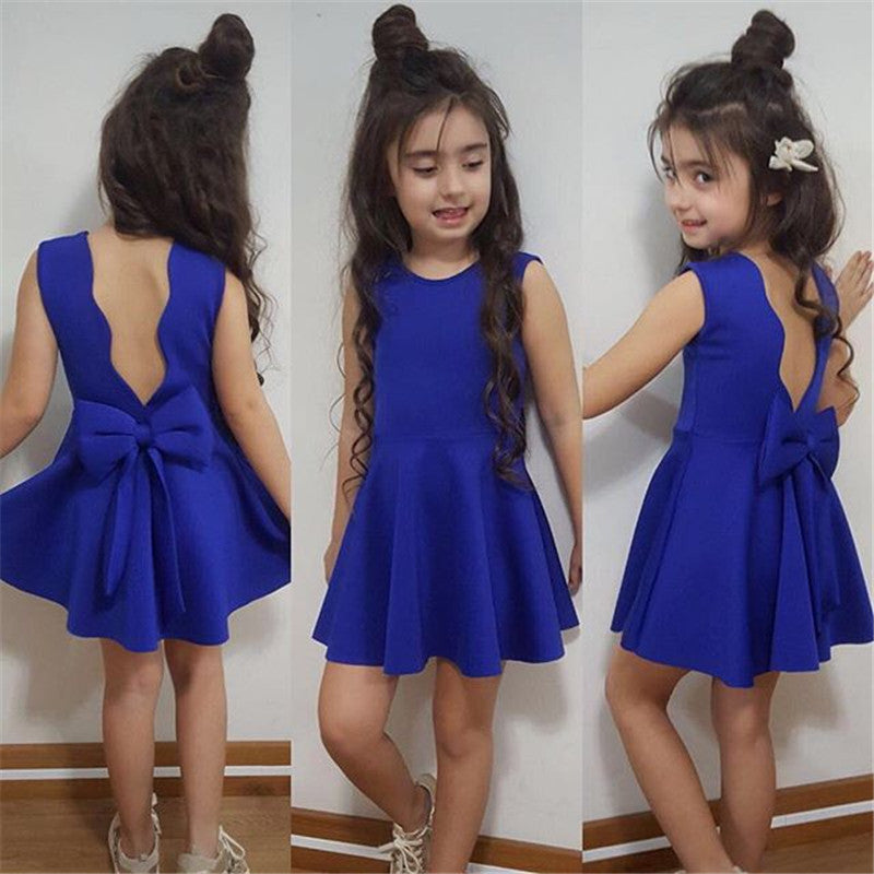 Kids Clothes Sleeveless Dress