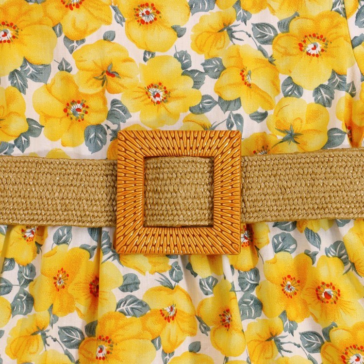 Cute Baby Sunflower Dress